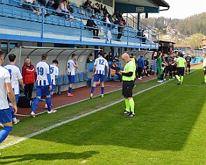 FK Náchod vs TJ Sokol Třebeš 6:0 5. česká fotbalová liga, ročník 2024/2025, 21. kolo