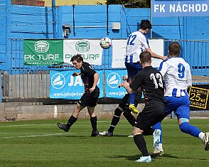 FK Náchod vs TJ Sokol Třebeš 6:0 5. česká fotbalová liga, ročník 2024/2025, 21. kolo