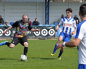 FK Náchod vs TJ Sokol Třebeš 6:0 5. česká fotbalová liga, ročník 2024/2025, 21. kolo