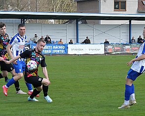 FK Náchod vs TJ Sokol Třebeš 6:0 5. česká fotbalová liga, ročník 2024/2025, 21. kolo