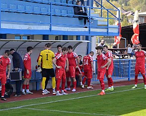 FK Náchod vs FK Jaroměř 3-0 5. česká fotbalová liga, ročník 2024/2025, 23. kolo