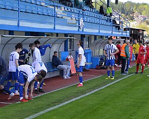 FK Náchod vs FK Jaroměř 3-0 5. česká fotbalová liga, ročník 2024/2025, 23. kolo