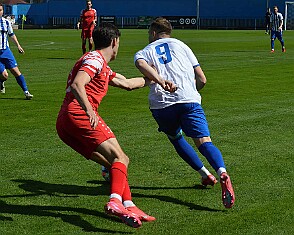 FK Náchod vs FK Jaroměř 3-0 5. česká fotbalová liga, ročník 2024/2025, 23. kolo
