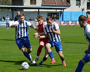 FK Náchod vs FK Jaroměř 3-0 5. česká fotbalová liga, ročník 2024/2025, 23. kolo