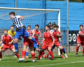FK Náchod vs FK Jaroměř 3-0 5. česká fotbalová liga, ročník 2024/2025, 23. kolo