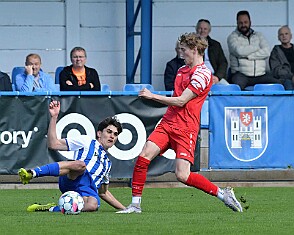 FK Náchod vs FK Jaroměř 3-0 5. česká fotbalová liga, ročník 2024/2025, 23. kolo
