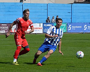 FK Náchod vs FK Jaroměř 3-0 5. česká fotbalová liga, ročník 2024/2025, 23. kolo