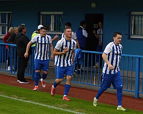 FK Náchod vs FC Spartak Rycnov nad Kněžnou 3-0 5. česká fotbalová liga, ročník 2024/2025, 25. kolo