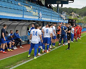 FK Náchod vs FC Spartak Rycnov nad Kněžnou 3-0 5. česká fotbalová liga, ročník 2024/2025, 25. kolo