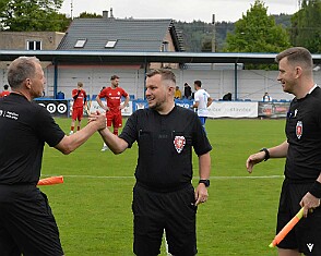 FK Náchod vs FC Spartak Rycnov nad Kněžnou 3-0 5. česká fotbalová liga, ročník 2024/2025, 25. kolo