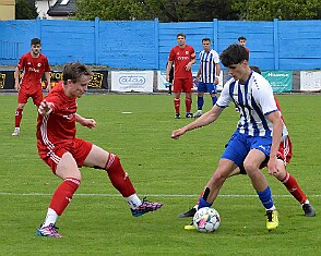 FK Náchod vs FC Spartak Rycnov nad Kněžnou 3-0 5. česká fotbalová liga, ročník 2024/2025, 25. kolo