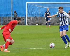 FK Náchod vs SK Libčany 2:1 5. česká fotbalová liga, ročník 2024/2025, 27. kolo