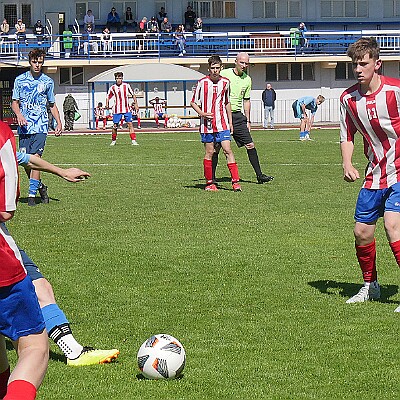 img004 KP U15 Dvur-BTremesna - FK Jaromer 20250511 foto Vaclav Mlejnek