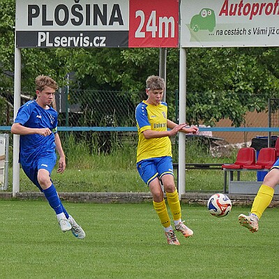 img007 KP U15 FK Jaromer - FC Mlade Buky 20250525 foto Vaclav Mlejnek