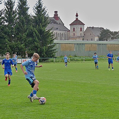 img013 KP U15 FKJ - Dvur-Tremesna 20250531 foto Vaclav Mlejnek